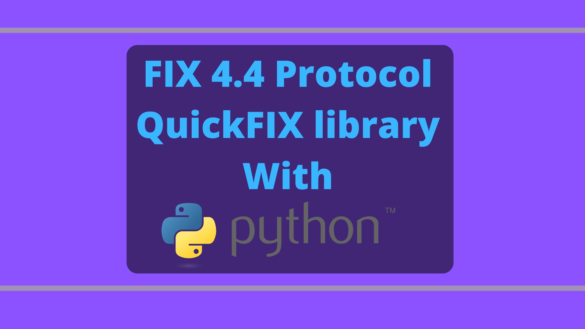 fix protocol with python
